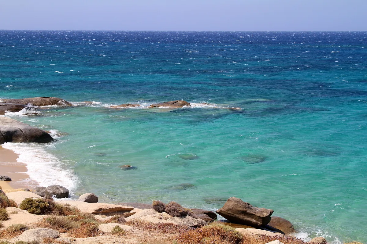 Psarou Beach, Cyclades, Greece — 4