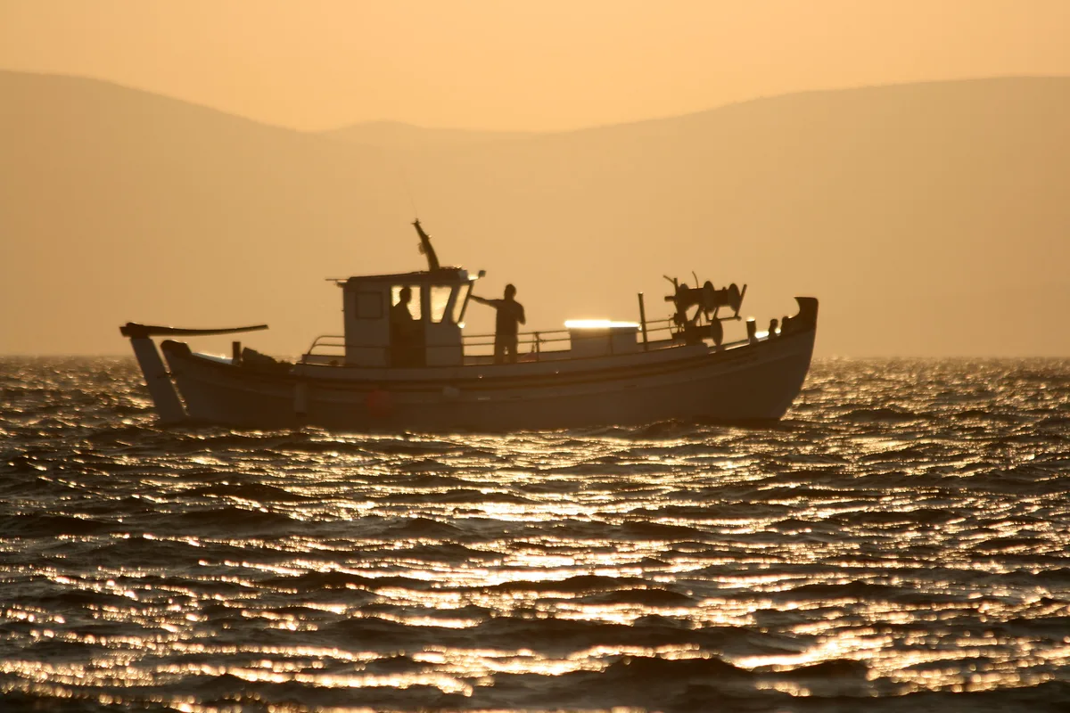 Psarou Beach, Cyclades, Greece — 2