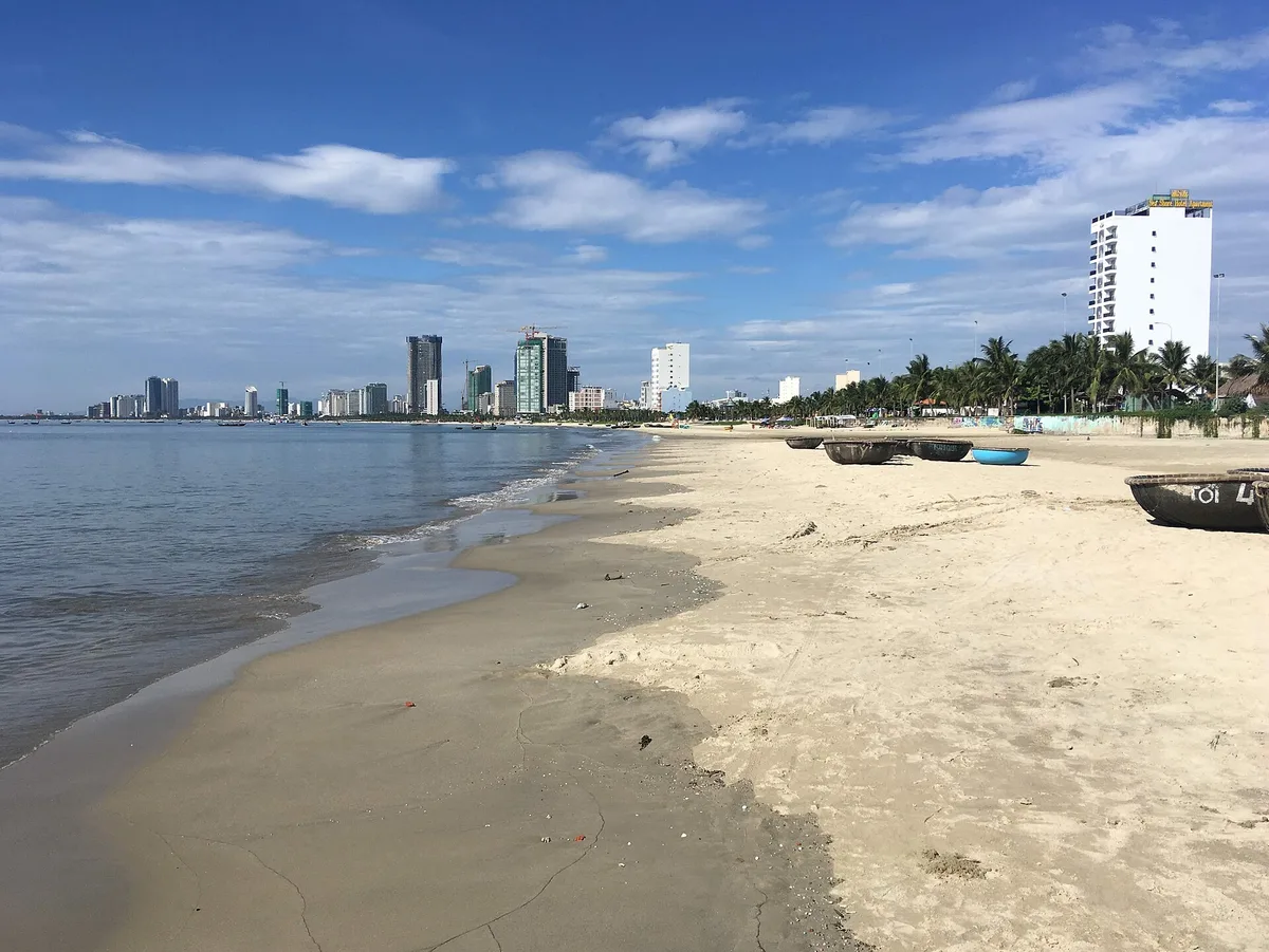 Playa de Mân Thái, Mân Thái, South Central Coast, Vietnam