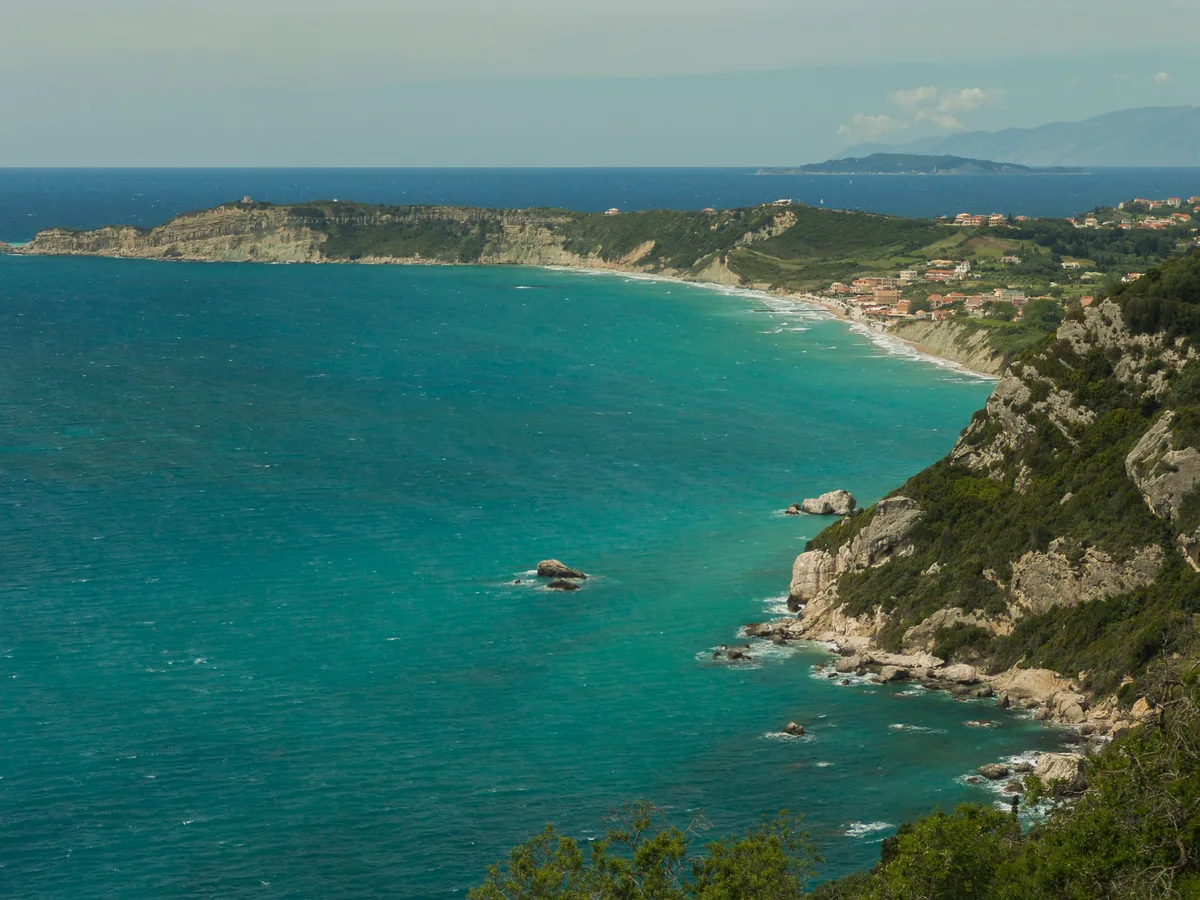 Afionas Beach, Central Corfu and Diapontian Islands, Ionian Islands, Greece — 3