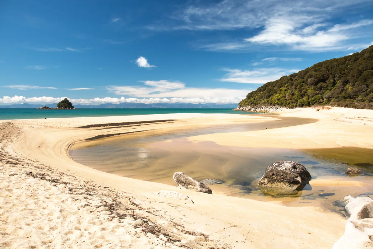Bark Bay Beach, Tasman District, Nelson-Tasman, New Zealand — 2