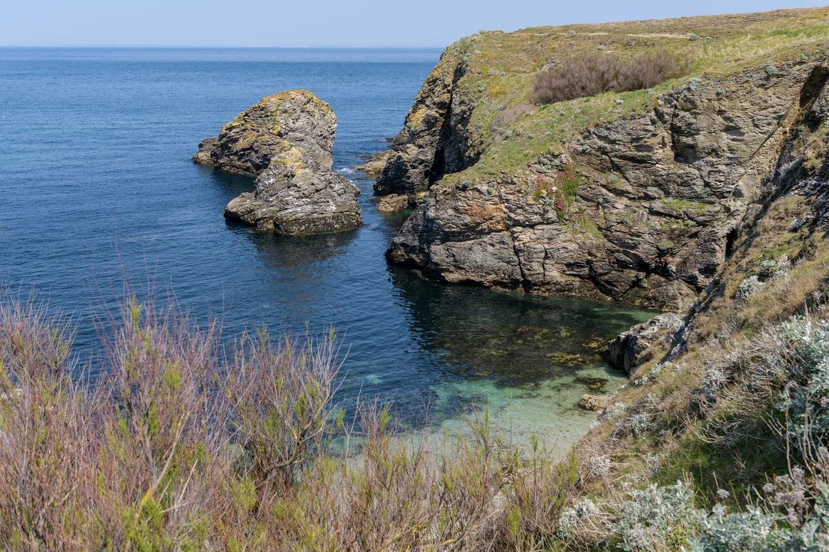 Poulains Beach, Sauzon, Brittany, France — 4