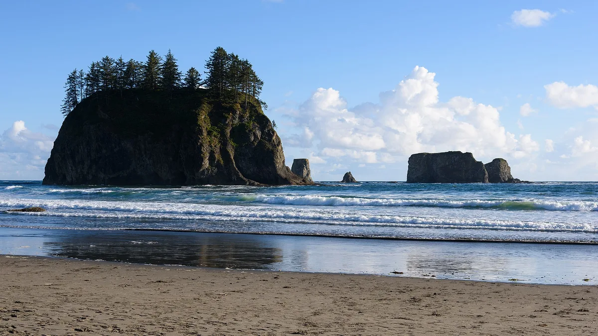 Second Beach, Clallam County, Pacific Northwest, United States — 4