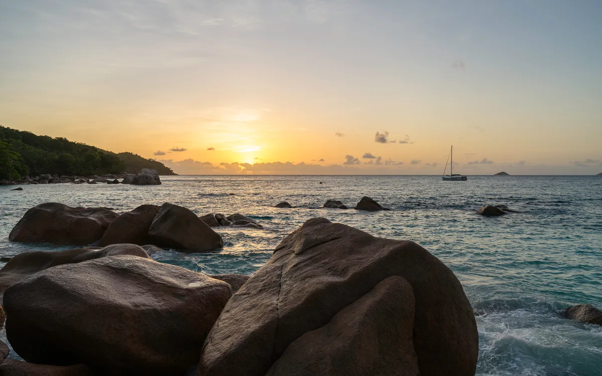 Anse Lazio Beach, Baie Sainte Anne, Seychelles Inner Islands, Seychelles — 2