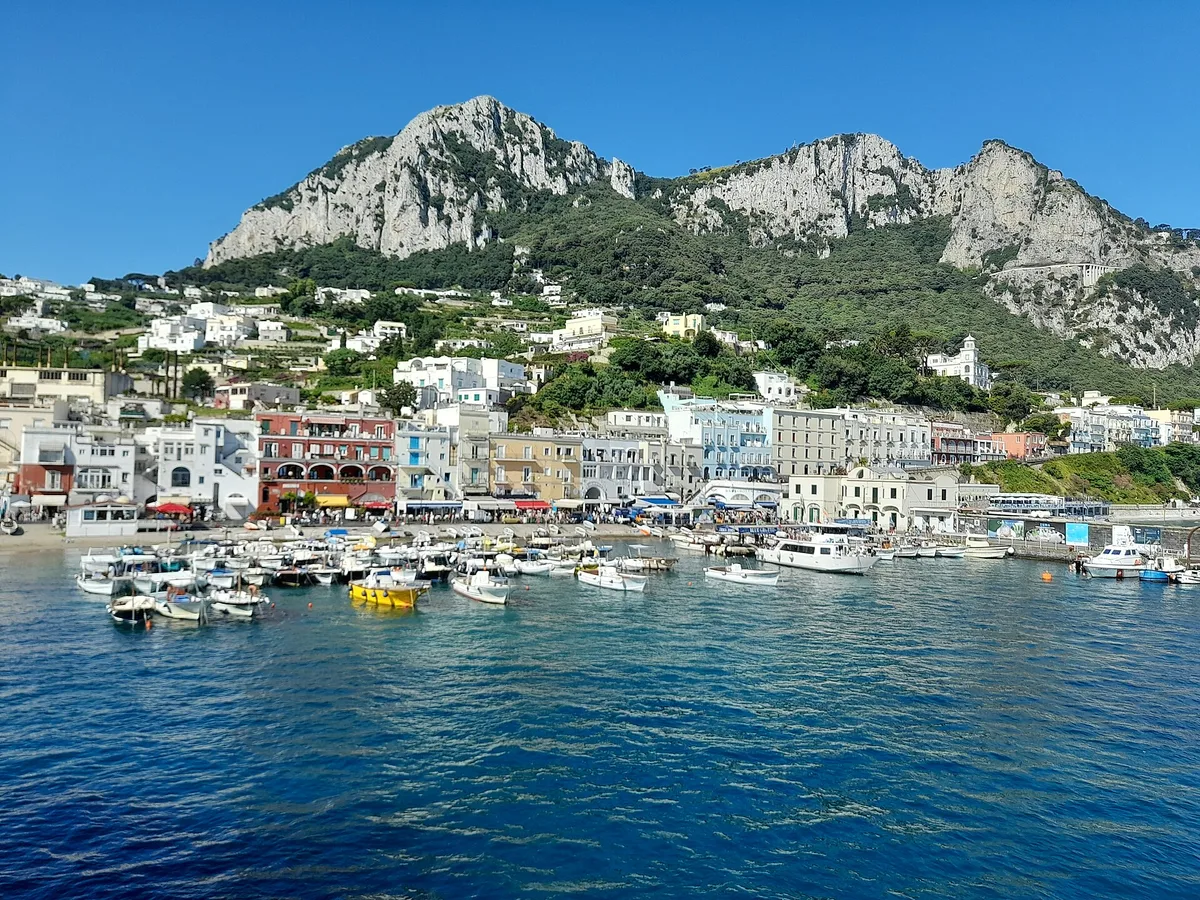 Cala Grande Beach, Capri, Campania, Italy — 5
