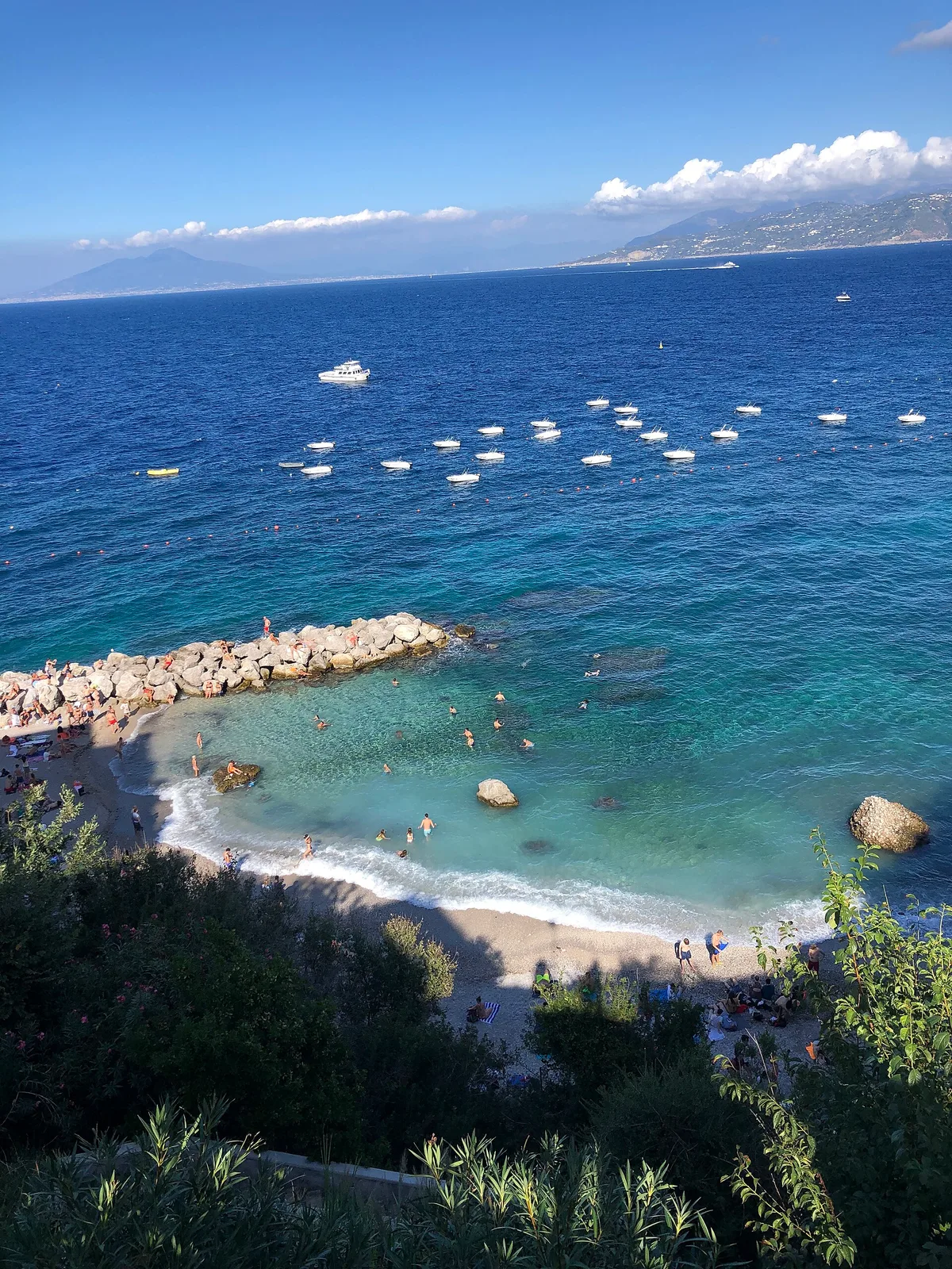 Cala Grande Beach, Capri, Campania, Italy — 3