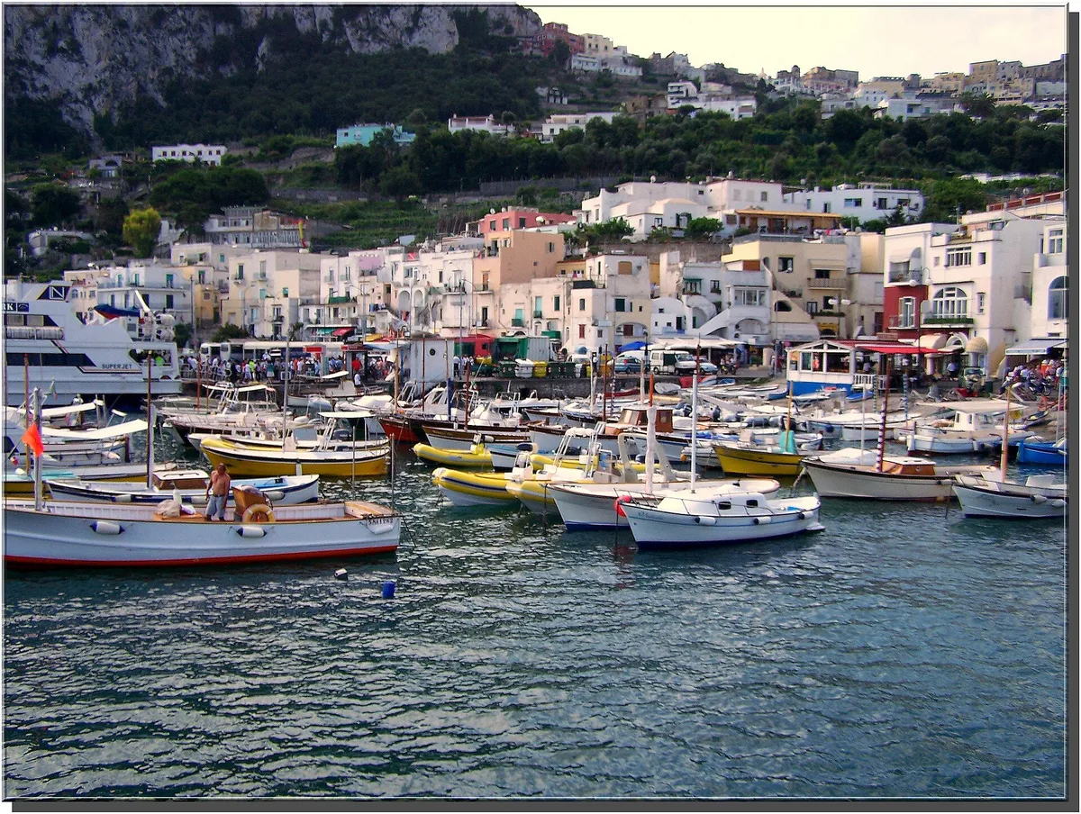 Cala Grande Beach, Capri, Campania, Italy — 2