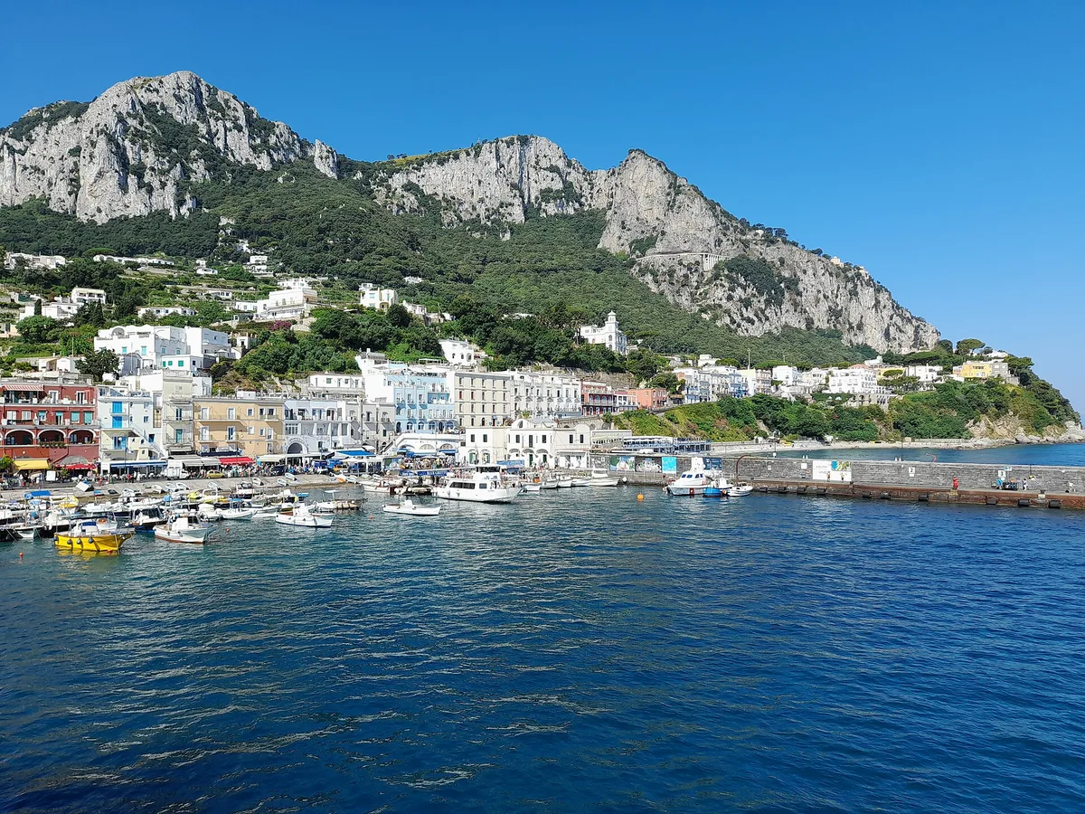 Cala Grande Beach, Capri, Campania, Italy — 4