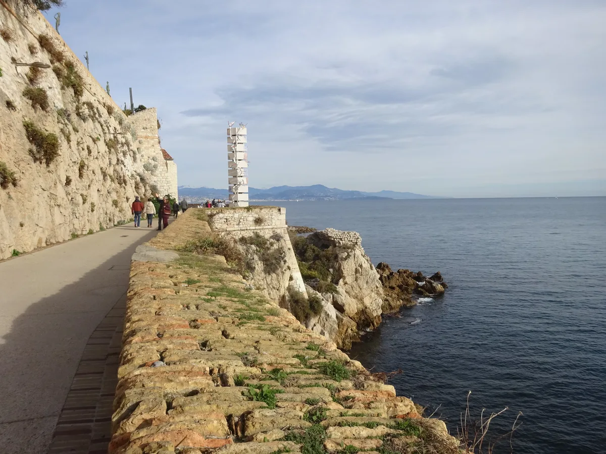 Gravette Beach, Antibes, French Riviera, France — 2
