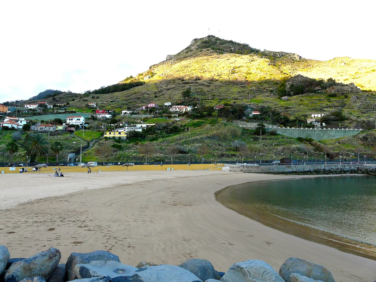 Machico Beach, Machico, Madeira Archipelago, Portugal — 5
