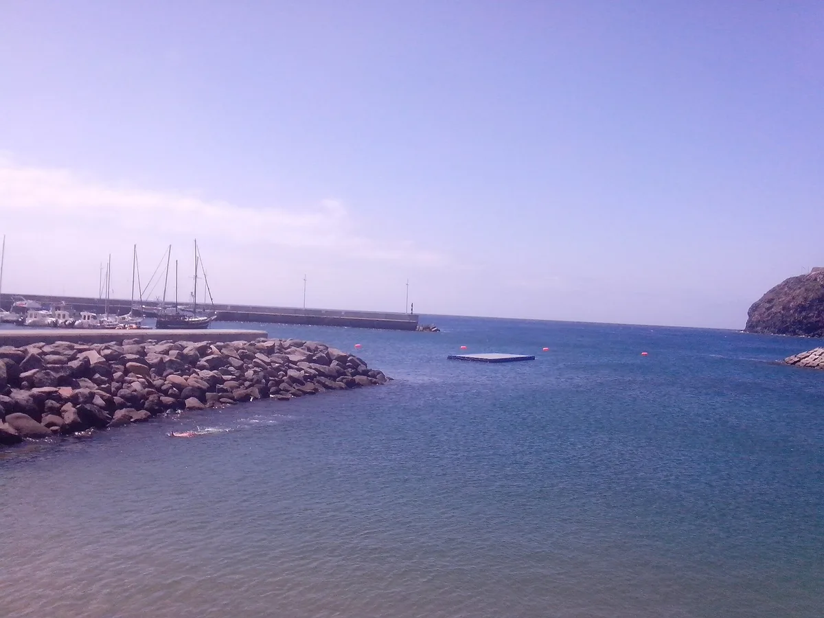 Machico Beach, Machico, Madeira Archipelago, Portugal — 6