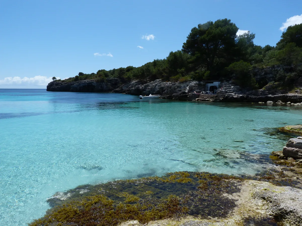 Cala en Turqueta Beach, Ciutadella de Menorca, Balearic Islands, Spain — 2