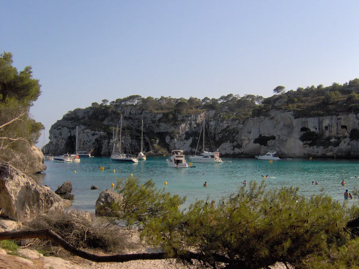 Cala en Turqueta Beach, Ciutadella de Menorca, Balearic Islands, Spain — 4