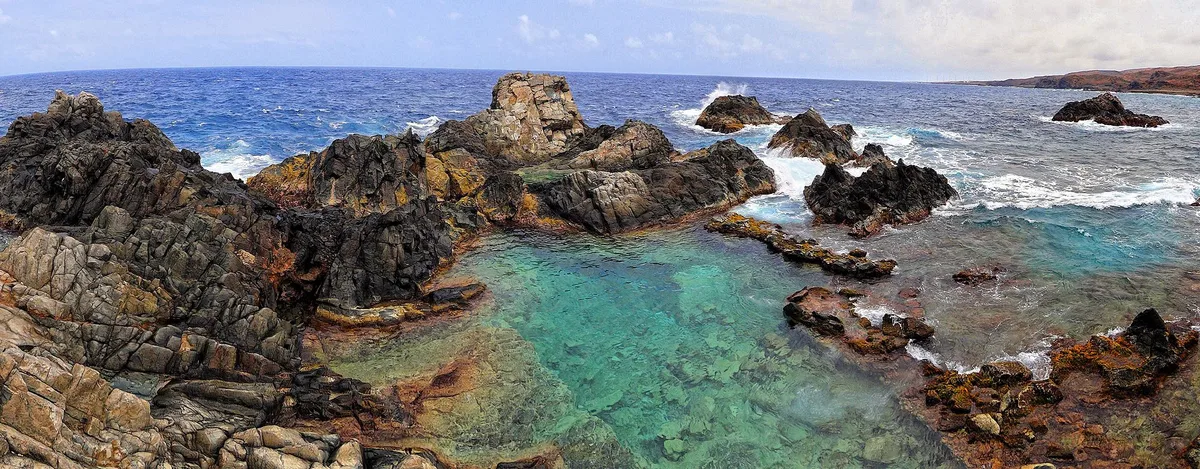 Boca Keto Beach, Santa Cruz, Lesser Antilles, Aruba — 3