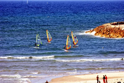 Gordon Beach, Tel Aviv-Yafo, Mediterranean Levant, Israel — 4