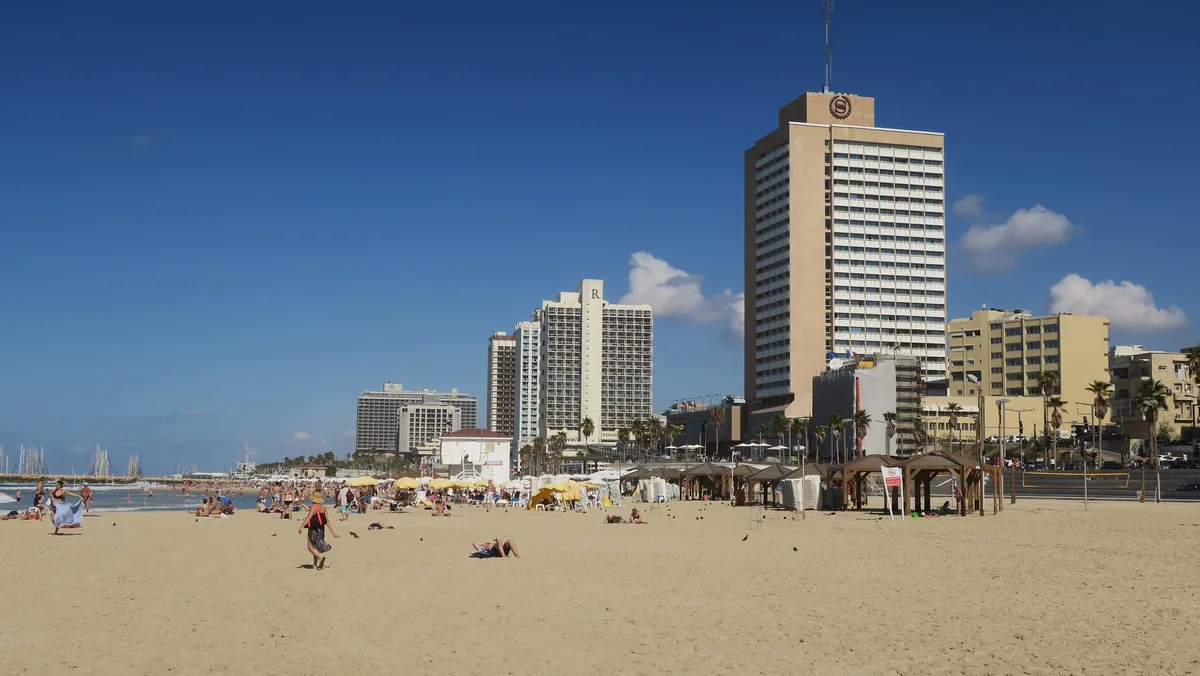 Gordon Beach, Tel Aviv-Yafo, Mediterranean Levant, Israel — 5