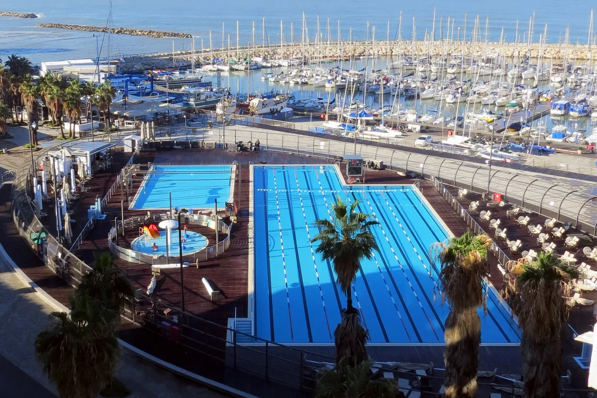 Gordon Beach, Tel Aviv-Yafo, Mediterranean Levant, Israel — 2