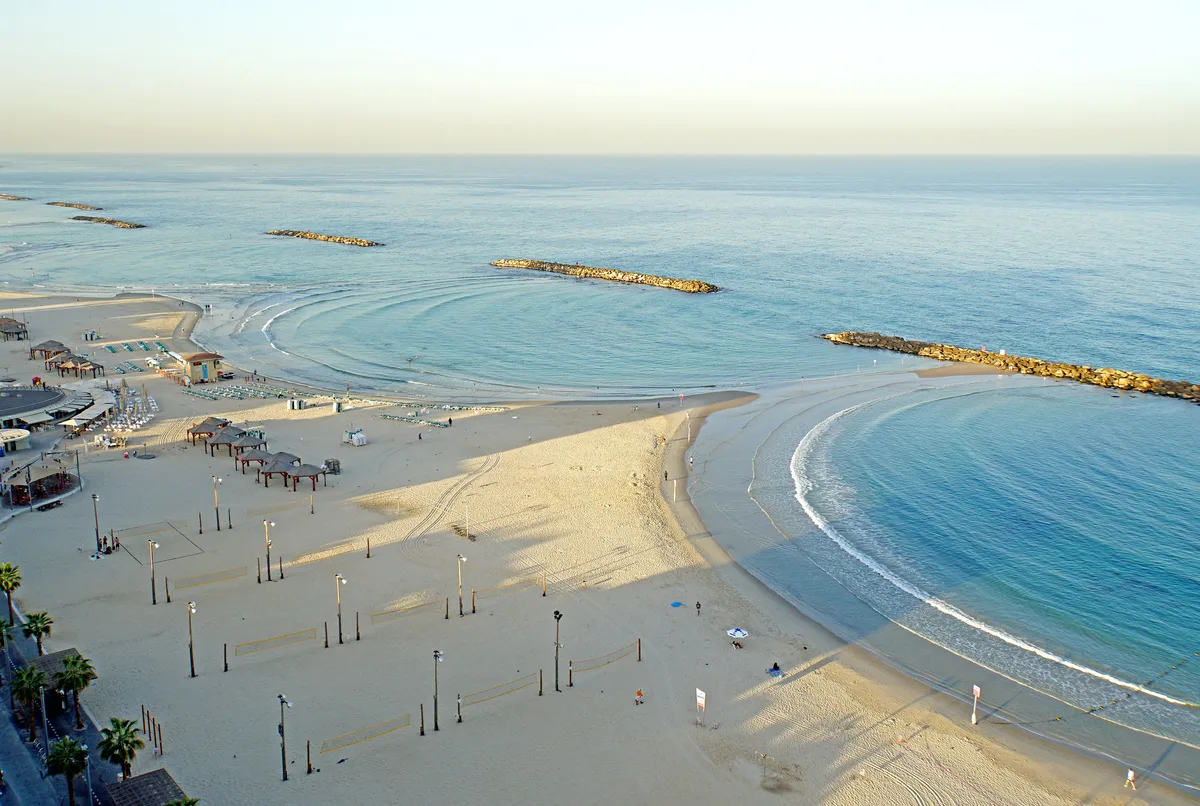 Gordon Beach, Tel Aviv-Yafo, Mediterranean Levant, Israel