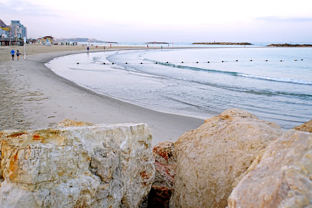 Gordon Beach, Tel Aviv-Yafo, Mediterranean Levant, Israel — 6