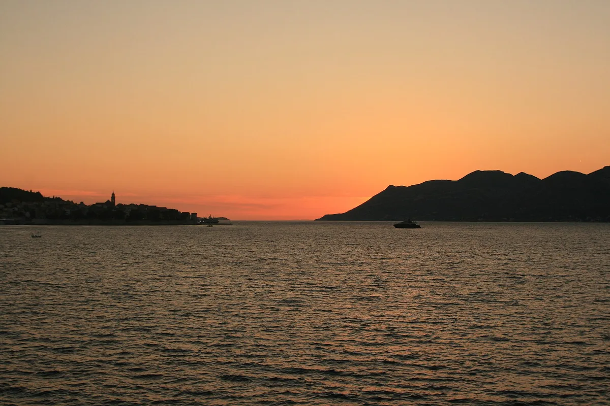 Bačva Beach, Grad Korčula, Adriatic Islands, Croatia — 2