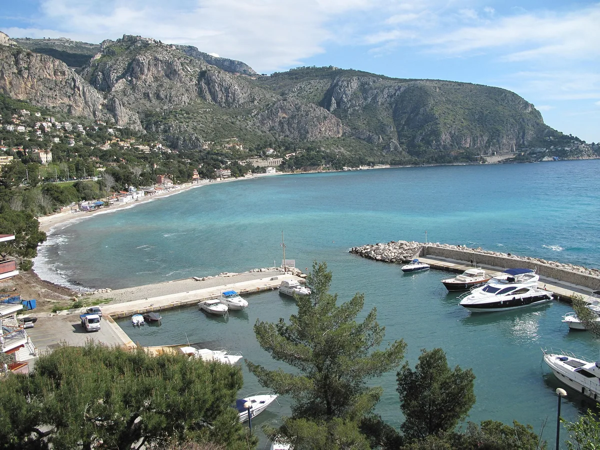 Èze-Strand, Èze, Provence-Alpes-Côte d'Azur, Frankreich — 2