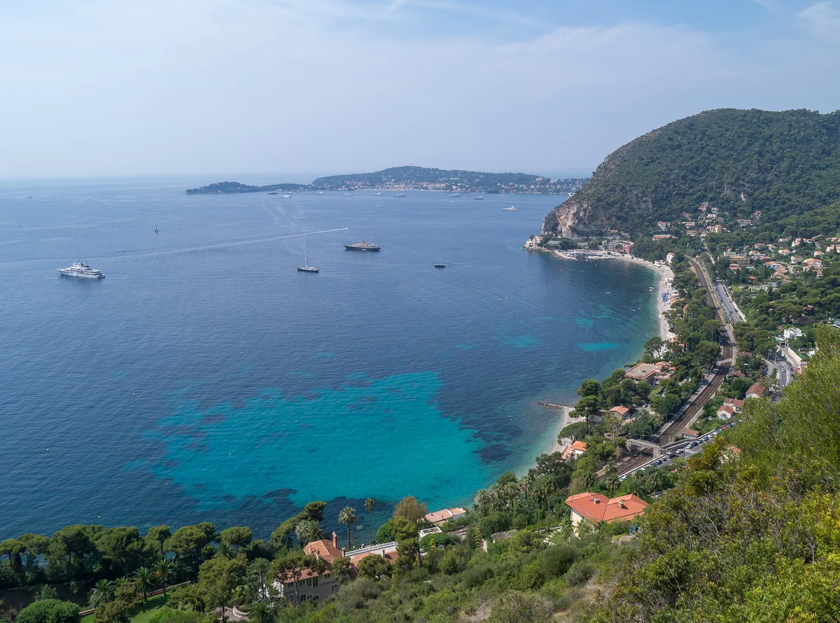 Èze-Strand, Èze, Provence-Alpes-Côte d'Azur, Frankreich