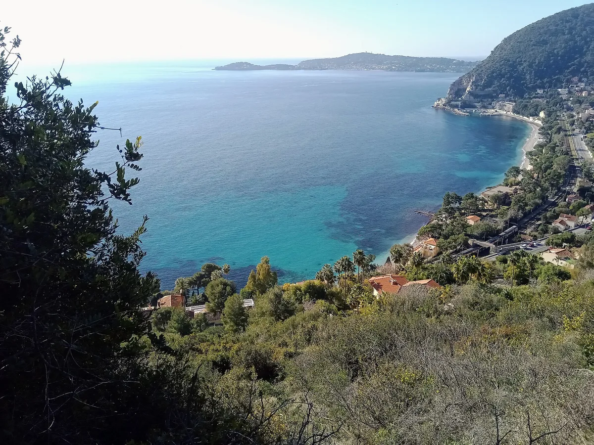 Èze-Strand, Èze, Provence-Alpes-Côte d'Azur, Frankreich — 3
