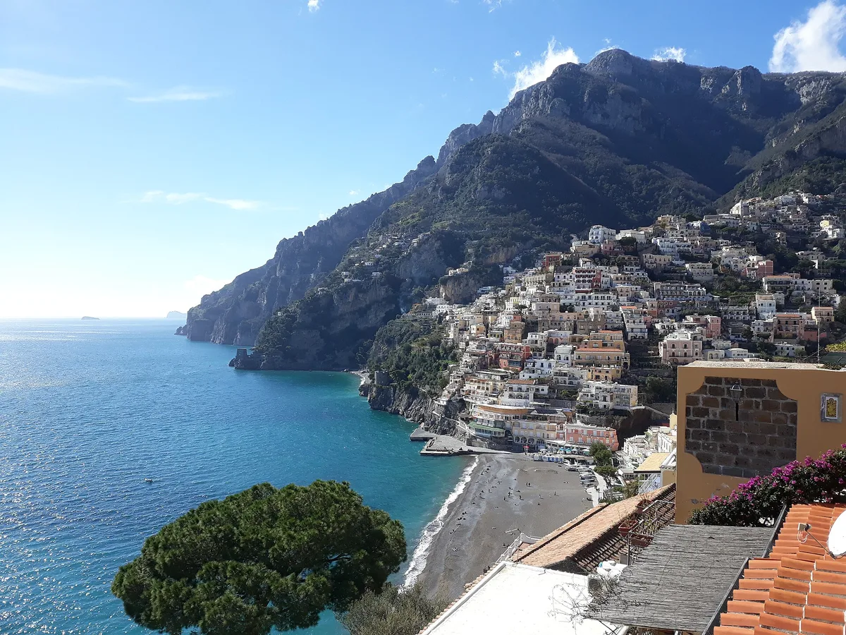 Playa de Arienzo, Positano, Campania, Italia