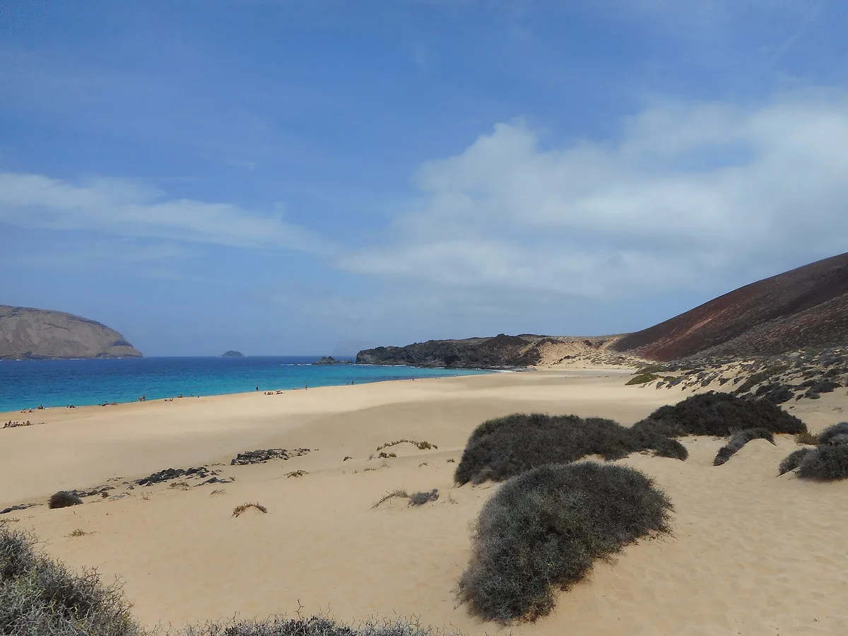 Conchas-strand, Teguise, Canary Islands, Spanje — 5