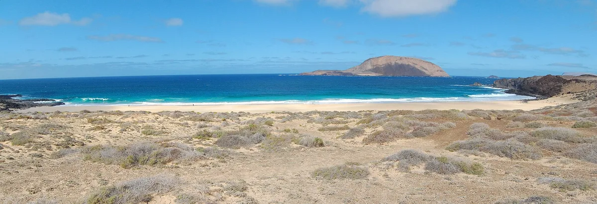 Conchas-strand, Teguise, Canary Islands, Spanje — 4