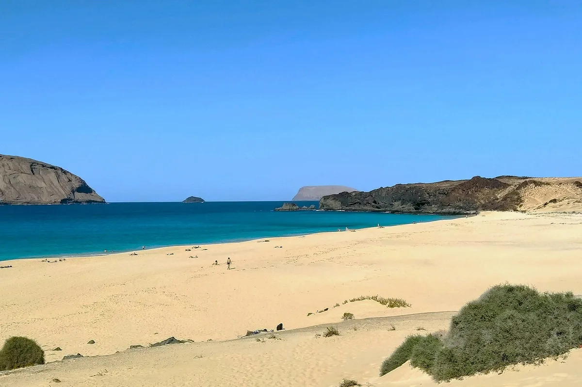 Conchas-strand, Teguise, Canary Islands, Spanje — 6