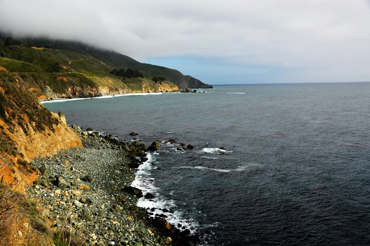Spiaggia di Mill Creek, Gorda, California Coast, Stati Uniti — 3