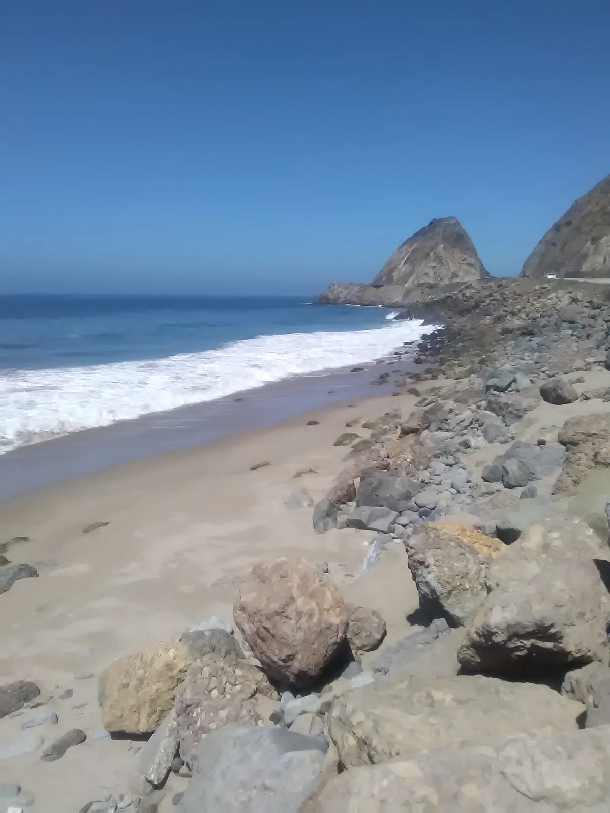 Spiaggia di Leo Carrillo State, Malibu, California Coast, Stati Uniti — 4