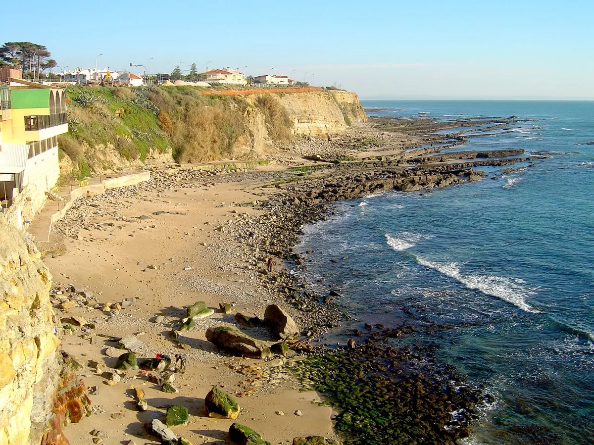 São Pedro do Estoril Beach, Cascais, Portuguese Atlantic, Portugal