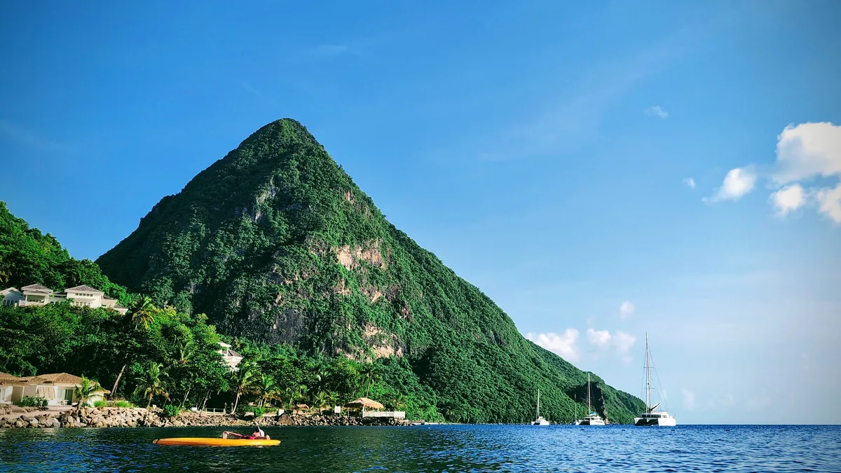 Anse des Pitons Beach, Soufrière, Lesser Antilles, Saint Lucia — 3