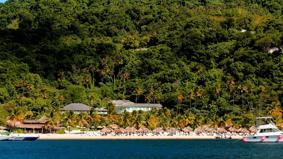 Anse des Pitons Beach, Soufrière, Lesser Antilles, Saint Lucia — 2
