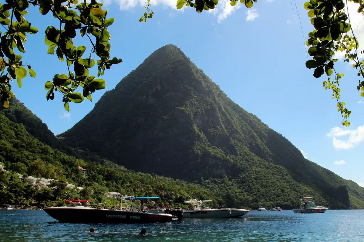 Anse des Pitons Beach, Soufrière, Lesser Antilles, Saint Lucia — 4