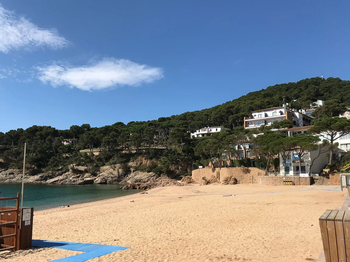 Tamariu-Strand, Palafrugell, Catalonia, Spanien — 5