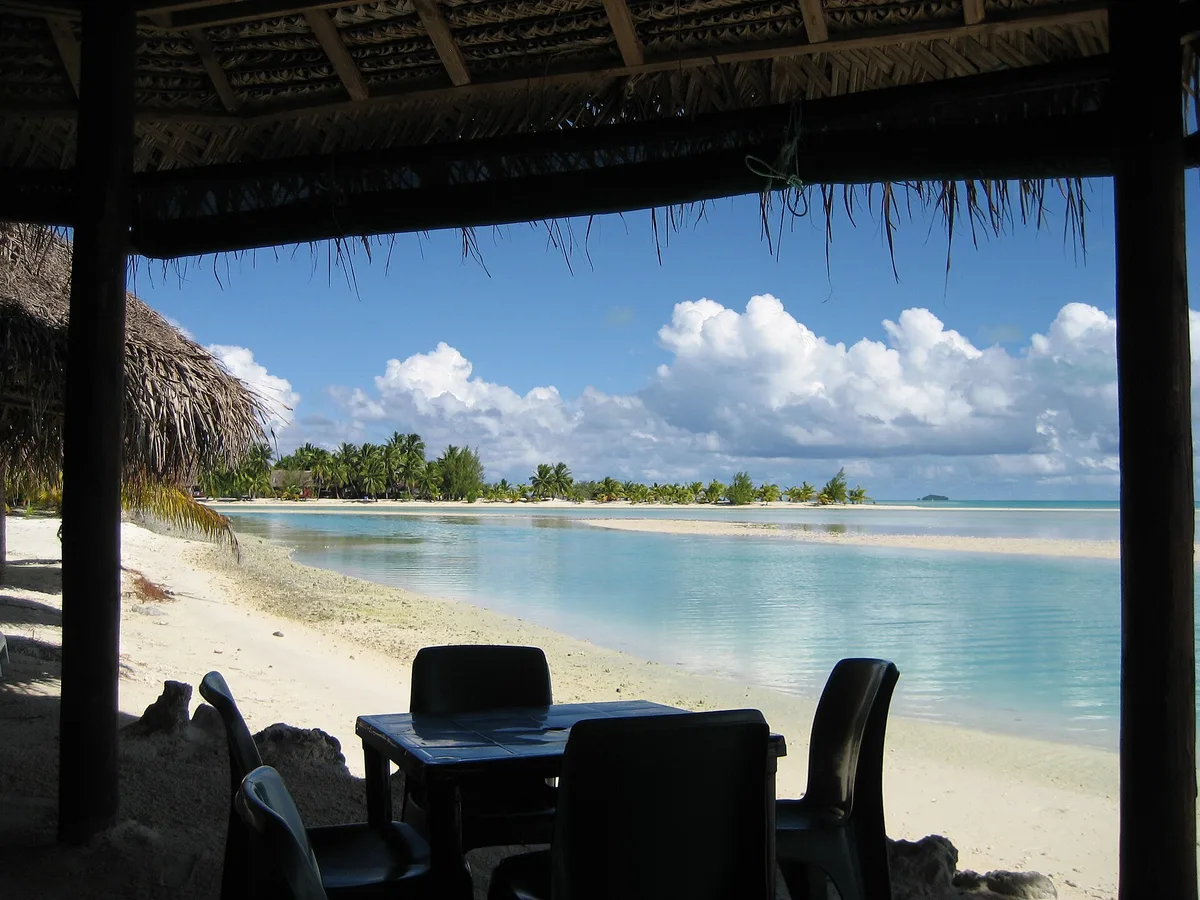 Mangere Island Beach, Aitutaki, Cook Islands, Cook Islands — 3