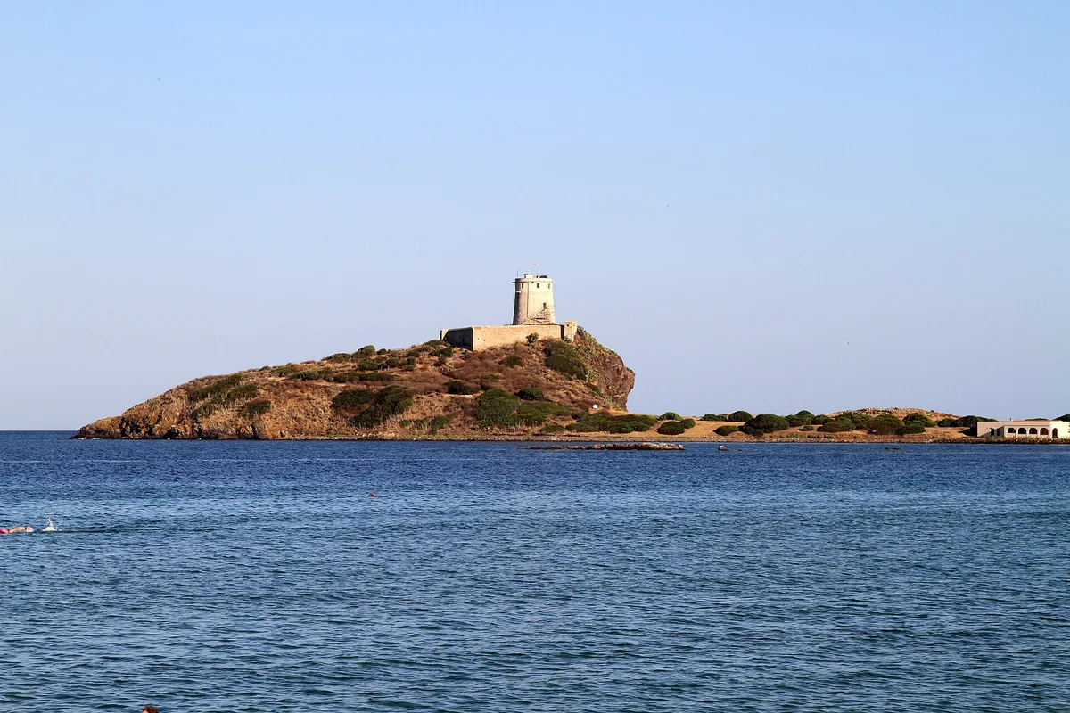 Nora Beach, Pula, Sardinia, Italy