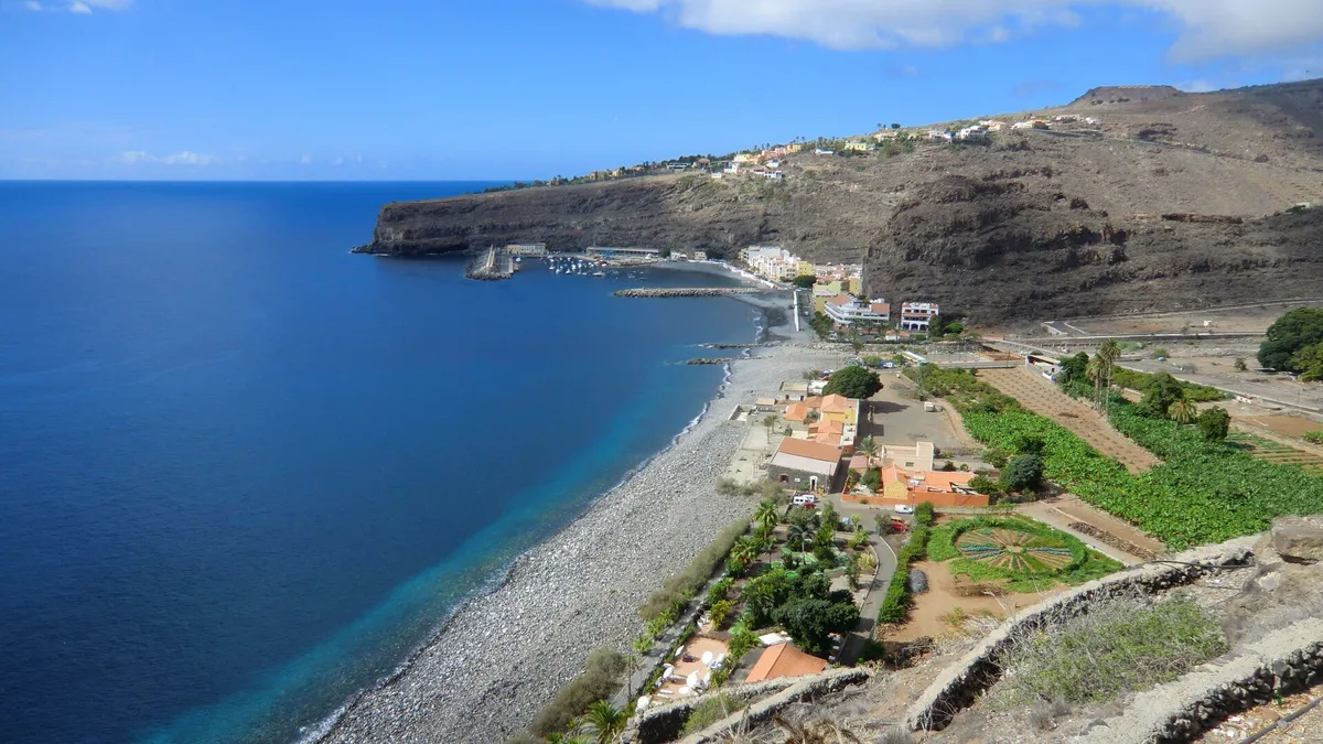 Tapahuga Beach, San Sebastián de La Gomera, Canary Islands, Spain — 2