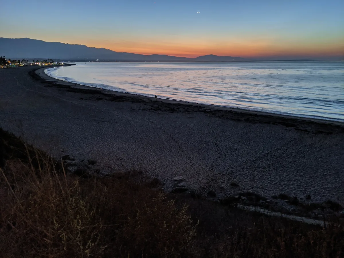 Leadbetter Beach, Santa Barbara, California Coast, Stati Uniti — 2