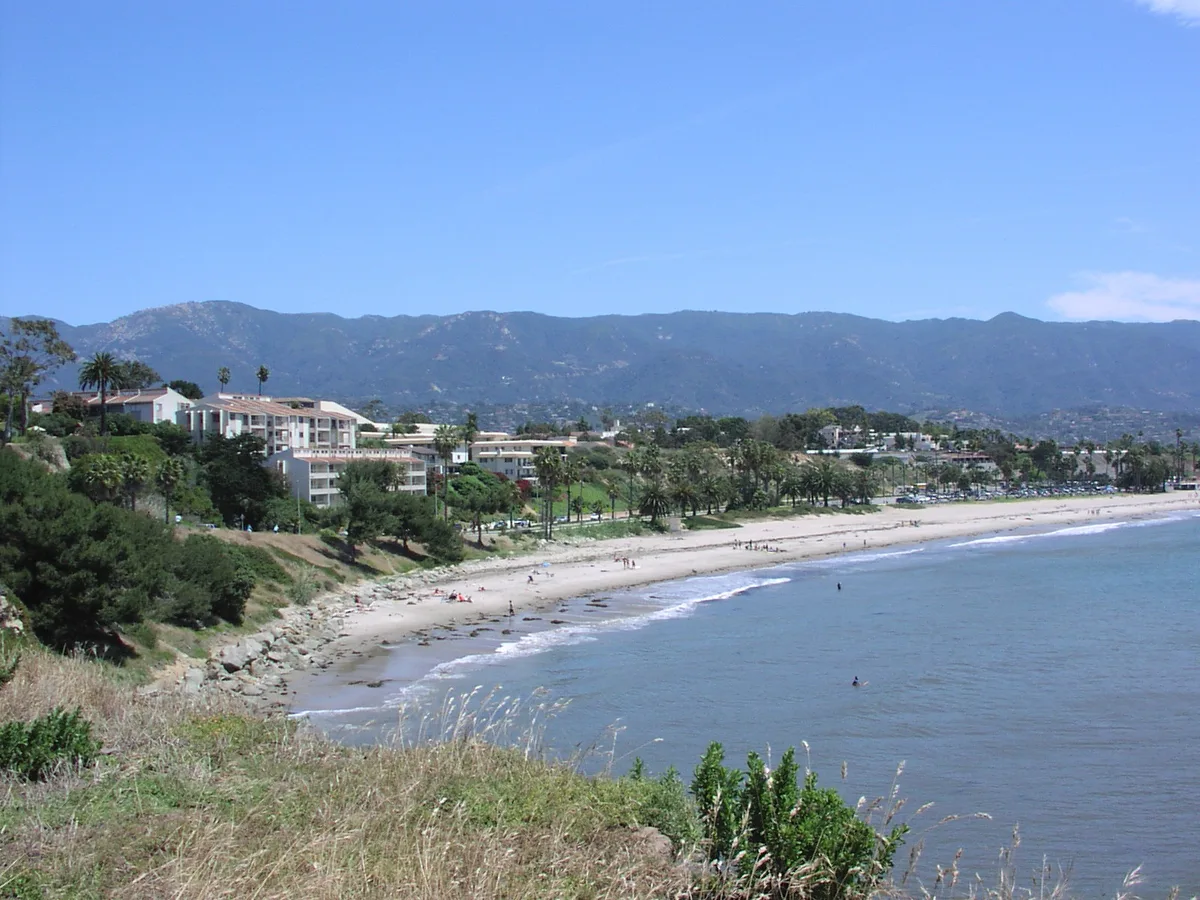 Leadbetter Beach, Santa Barbara, California Coast, Stati Uniti — 5