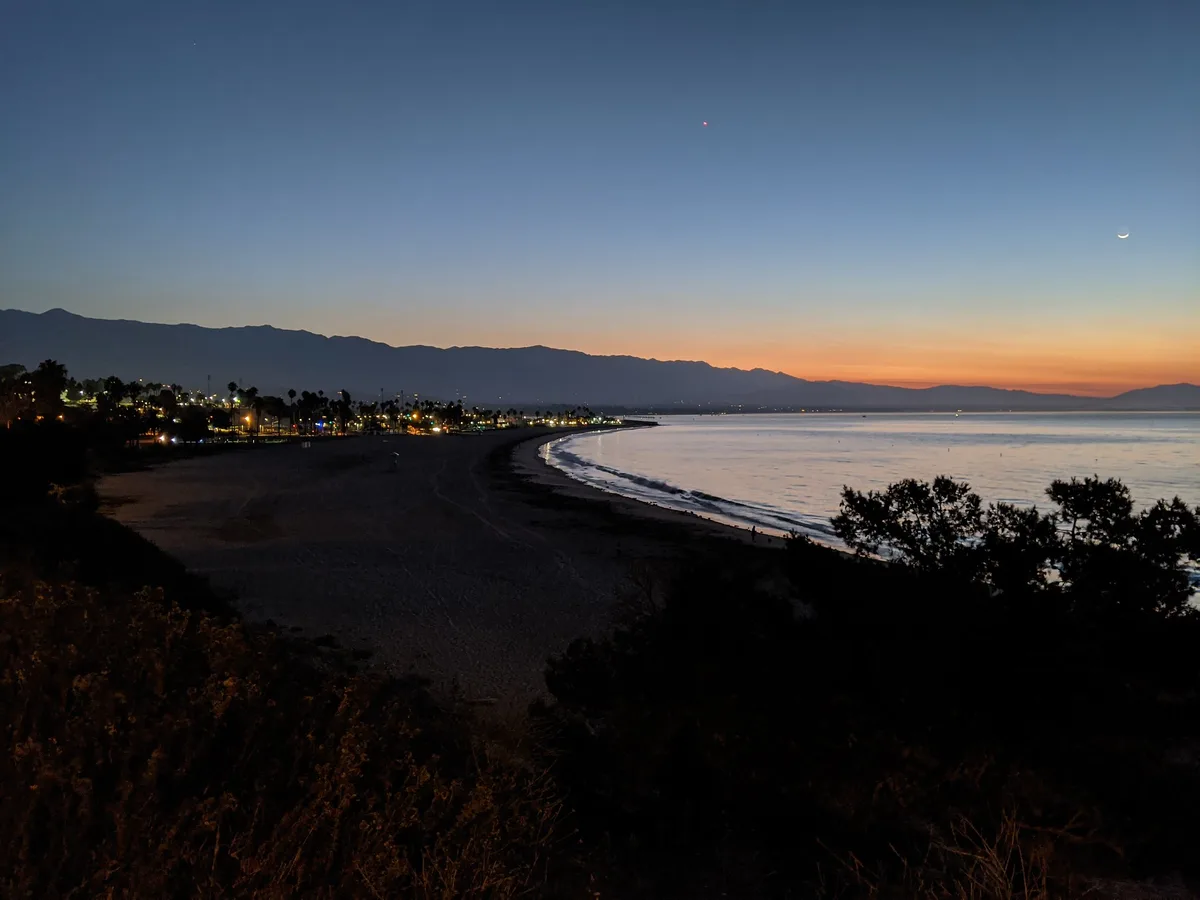 Leadbetter Beach, Santa Barbara, California Coast, Stati Uniti — 3