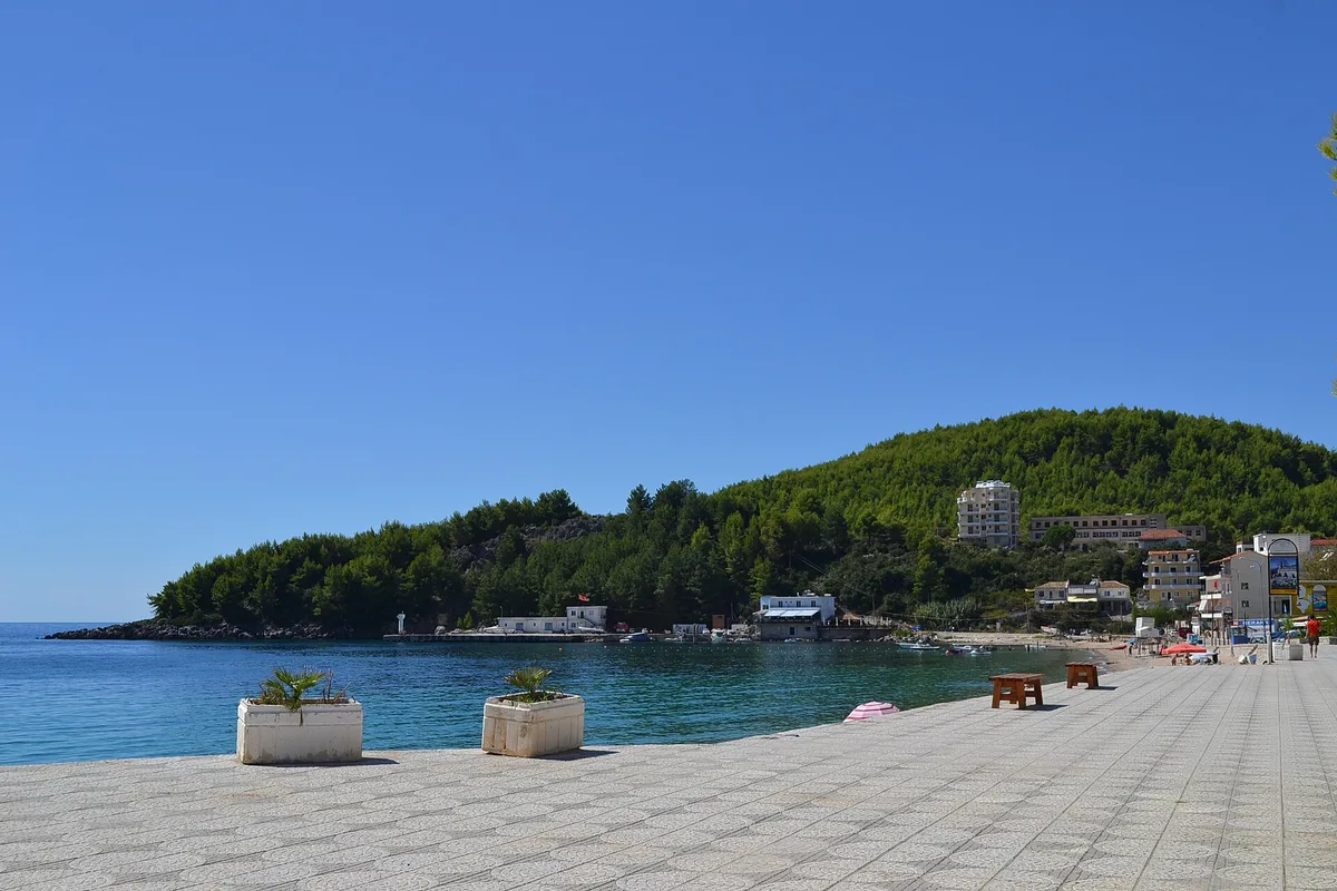 Himarës Beach, Himarë, Adriatic, Albania — 2