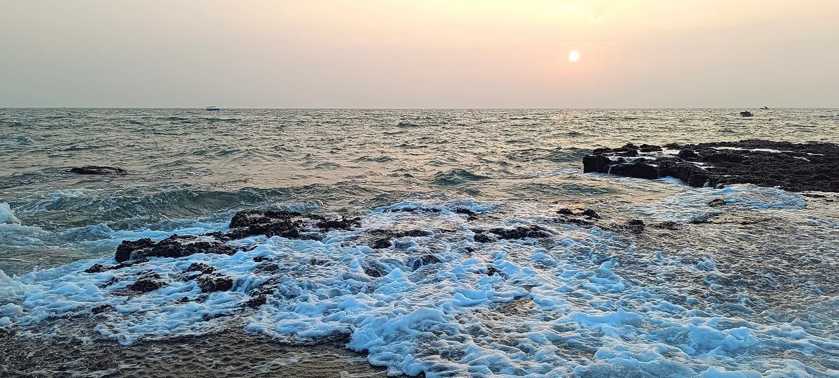 Anjuna Beach, Anjuna, Indian West Coast, India