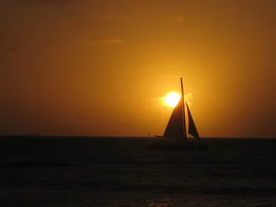 Druif Beach, Oranjestad, Lesser Antilles, Aruba — 4