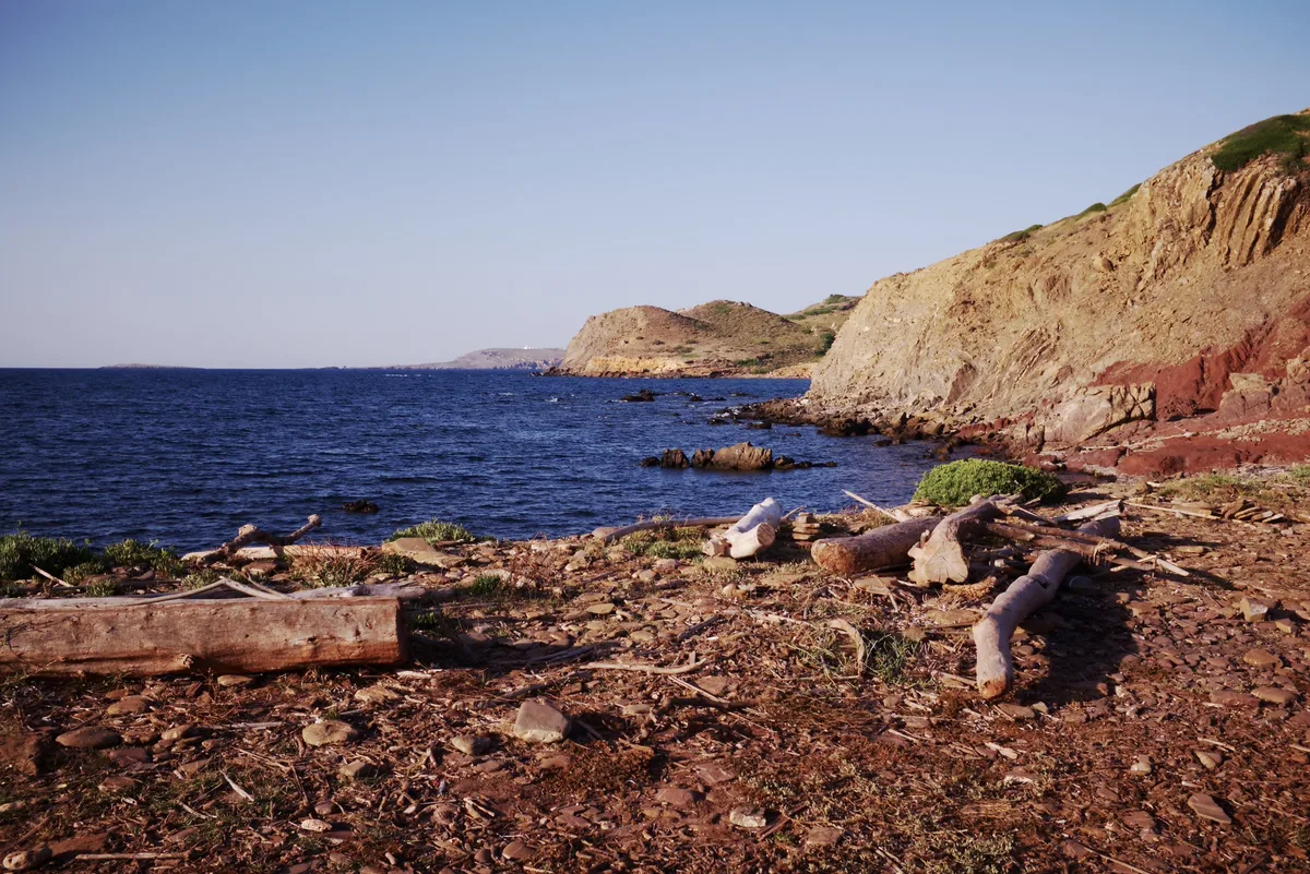 Binimel·là Beach, Es Mercadal, Balearic Islands, Spain — 2