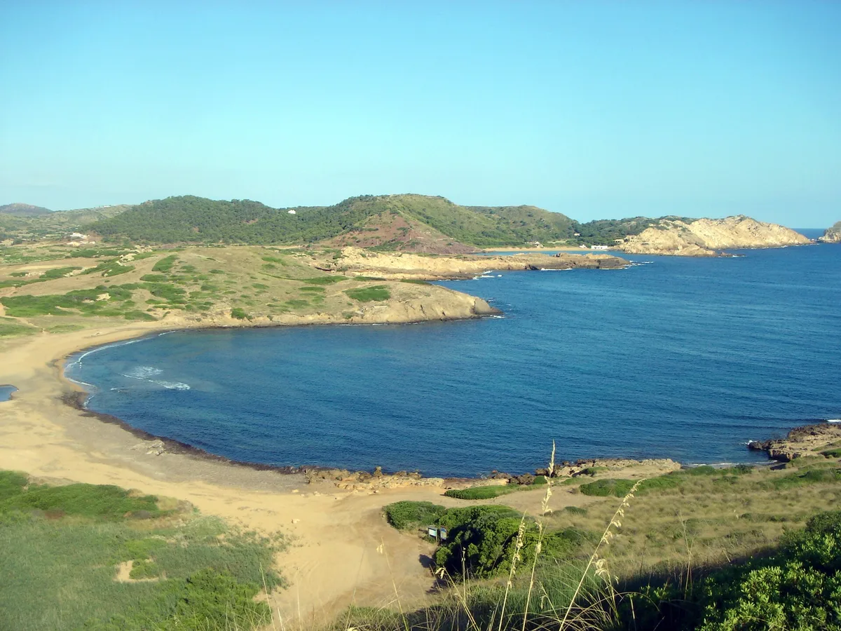 Binimel·là Beach, Es Mercadal, Balearic Islands, Spain — 4