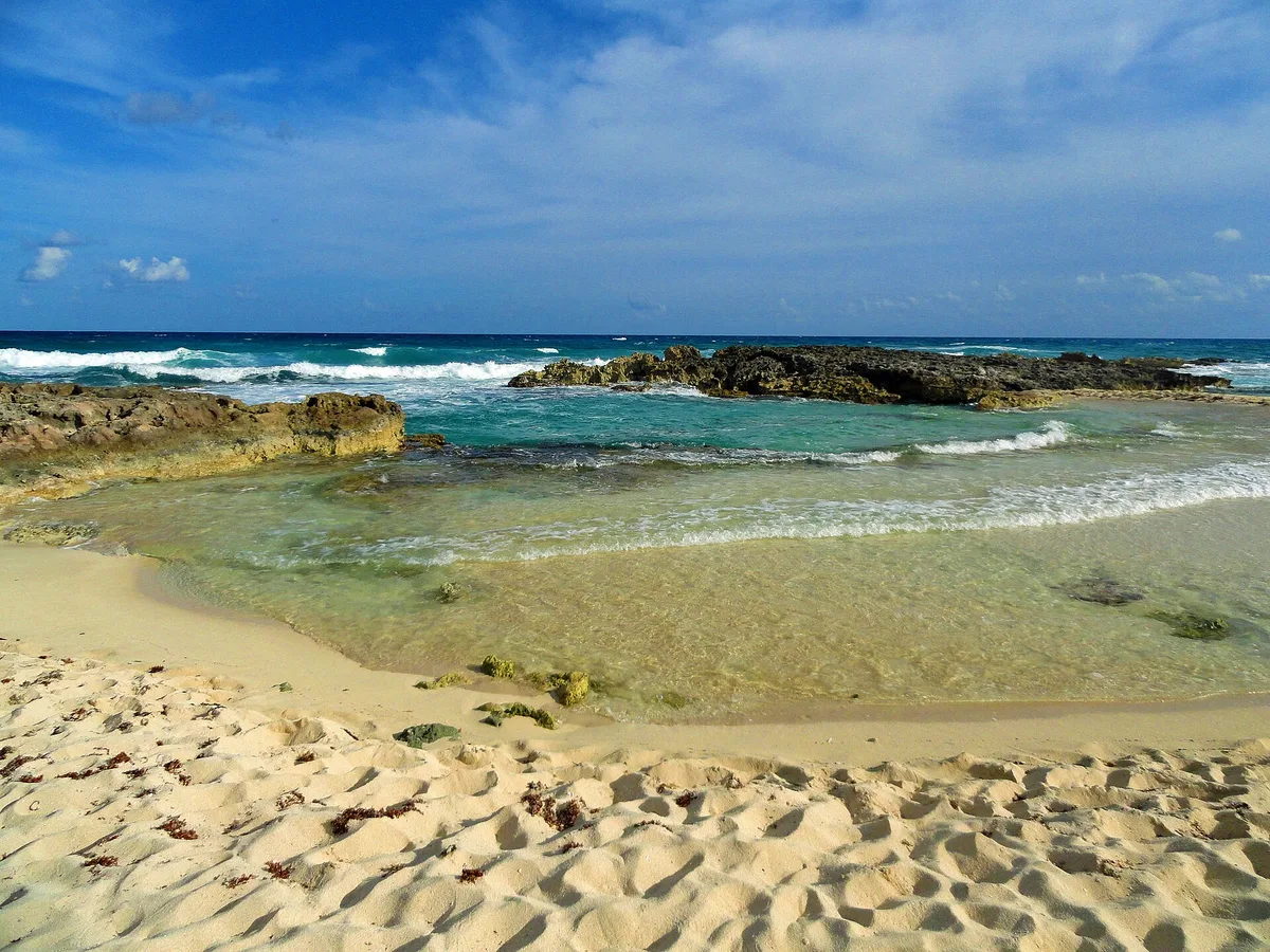Punta Morena-Strand, San Miguel de Cozumel, Yucatan Islands, Mexiko — 3
